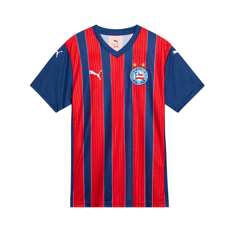 CAMISA DO BAHIA 25/26 AZUL E VERMELHO