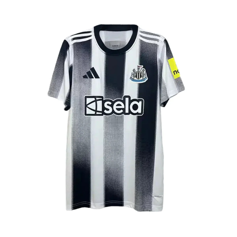 CAMISA DO NEWCASTLE 26/27 PRETO E BRANCO