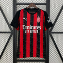 CAMISA DO MILAN 26/27 VERMELHO E PRETO