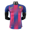 CAMISA VERSÃO PLAYER DO BARCELONA 26/27 VERMELHO E AZUL