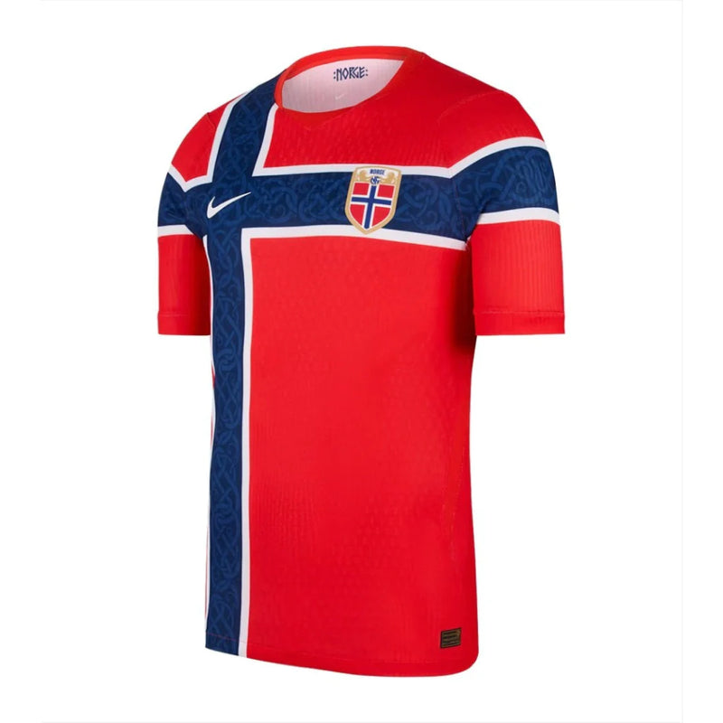 CAMISA DA SELEÇÃO DO NORUEGA 26/27 VERMELHO