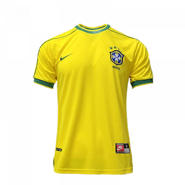 CAMISA RETRO DO BRASIL 98/99 AMARELO